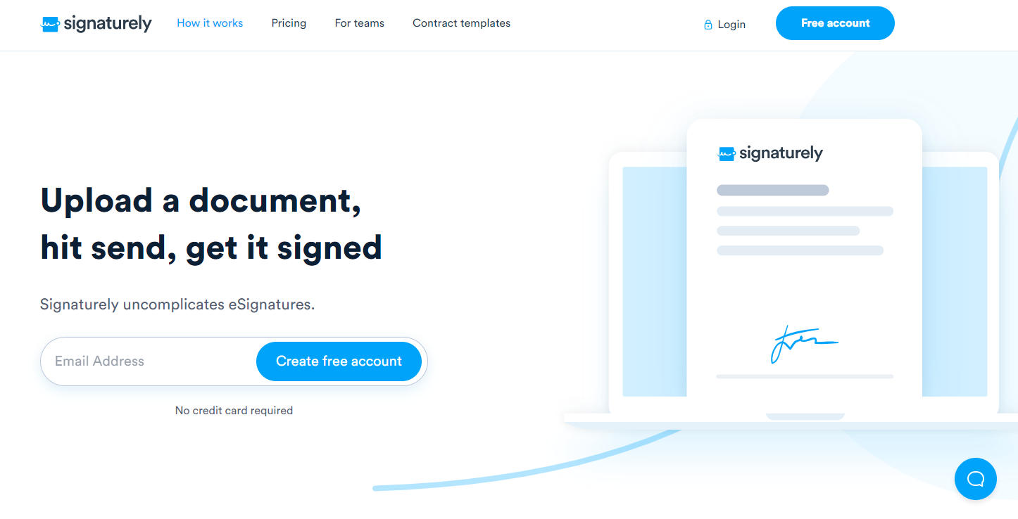 signaturely e signatur